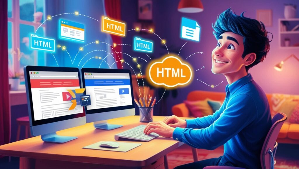 What is HTML in hindi